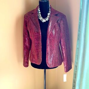 Sleek Red Jacket
